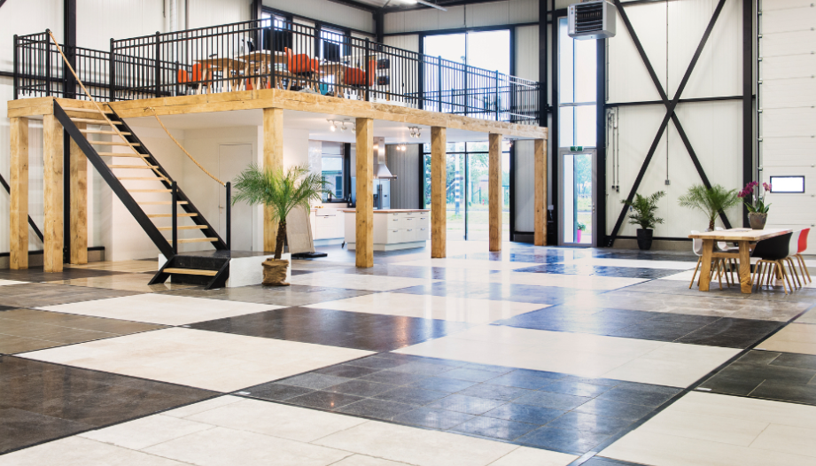 Natuursteen showroom in Breda